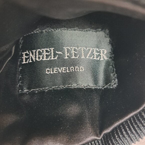 Vintage Persian Curly Lamb Muff w/ Waldes Zipper by Engel-Fetzer Cleveland OH - Picture 14 of 15